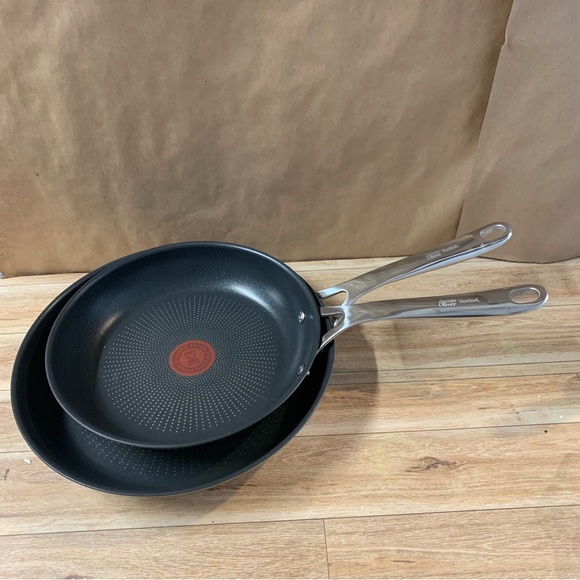 Kitchen New Jamie Oliver Tefal Cooks Direct 1 12 Fry Pan Frying Set